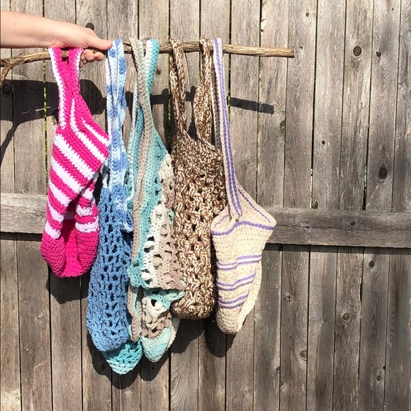 Handmade crochet bags - Picture 2 of 2